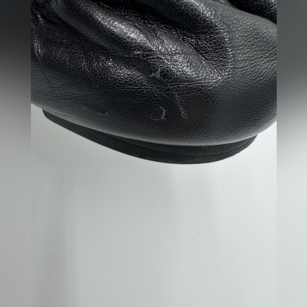 Tory Burch Black Flats with Gold Emblem - Picture 7 of 13